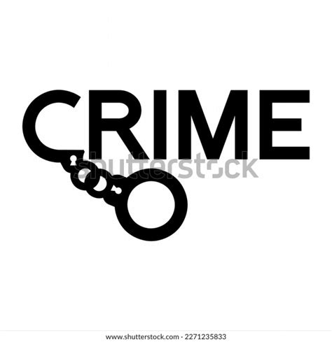 Crime Logo Design Crime Design Open Stock Vector (Royalty Free ...