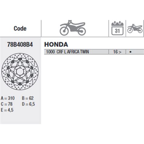 Bremsscheiben Brembo Honda Africa Twin Crf L Vorne Bremsen