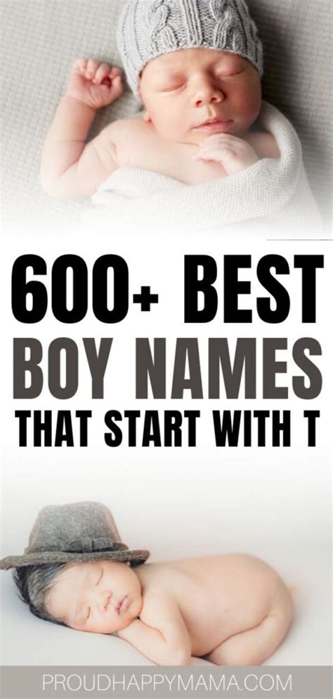 600+ Boy Names That Start With T (Cool & Cute)