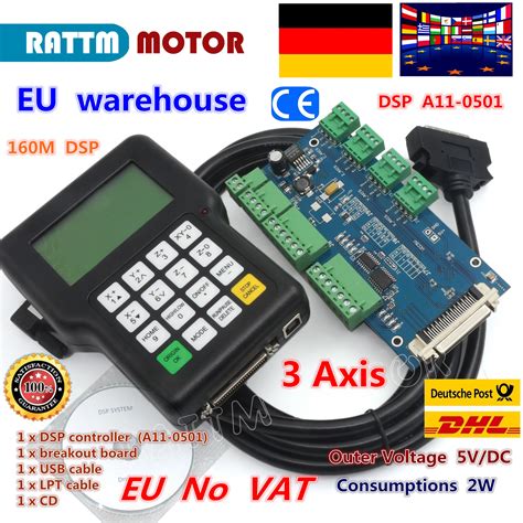 Mando A Distancia Para Enrutador CNC Dispositivo DE 3 Ejes DSP 0501