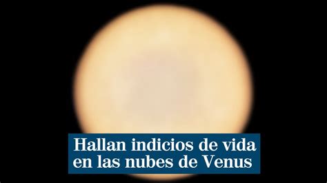 Hallan Indicios De Vida En Las Nubes De Venus YouTube