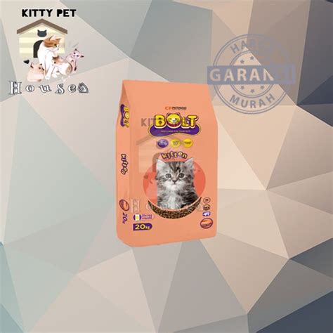 Jual Makanan Kucing Bolt Tuna Salmon Kg Gosend Grab Shopee