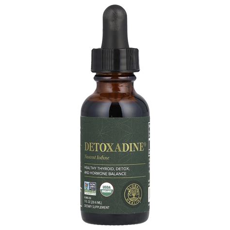 Global Healing Detoxadine Nascent Iodine Fl Oz Ml