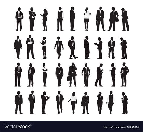 Business people Royalty Free Vector Image - VectorStock