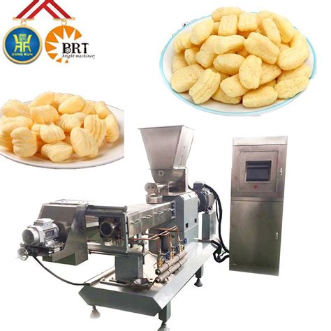 Stainess Steel Puff Snack Extruder Machine Corn Maize Puff Snack Making