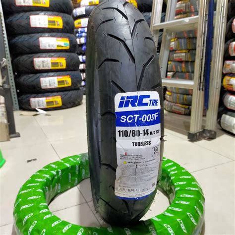 Jual Ban Motor Aerox Depan Irc Sct Tubeless Free Pentil