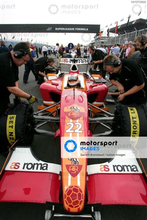 Enrico Toccacelo ITA AS Roma Superleague Formula Donington Park