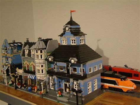 Modular Custom Lego Train Station