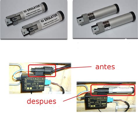 EMULADOR SENSOR OCUPACIÓN ASIENTO SRS AIRBAG BMW HASTA AÑO 2005 E60