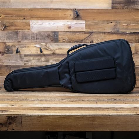 Fender Fa620 Dreadnought Acoustic Guitar Padded Gig Bag Black Pixel Pro Audio