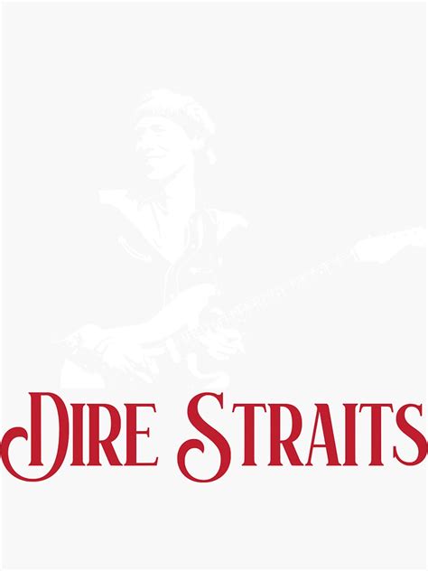 Rock Band Dire Straits Sticker For Sale By ShaunHartin Redbubble