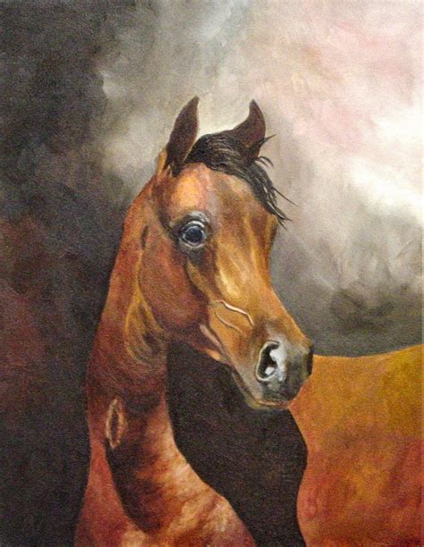 Horses Oil Paintings