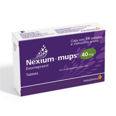 Compra Nexium Mups Esomeprazol 40 Mg Con 14 Tabletas En Prixz