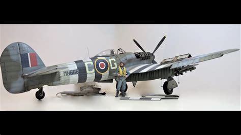 Airfix 1 24 Hawker Typhoon Mk Ib Final Reveal 12 17 18 YouTube