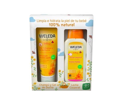 Pack Verano Bebé Champú Y Gel De Ducha Leche Corporal 2021 De Weleda