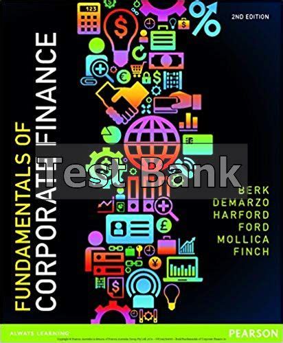 Test Bank For Fundamentals Of Corporate Finance Australian 2nd Edition