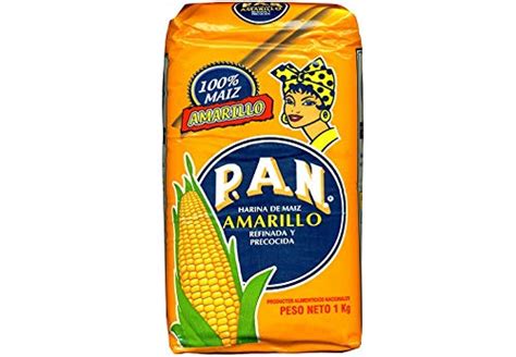 Buy Harina Pan Amarilla 1kg Pre Cooked Yellow Corn Flour For Arepa