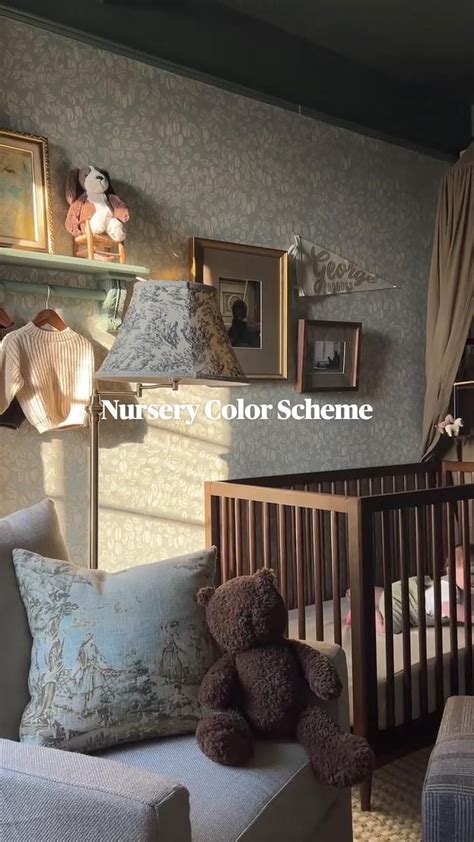 Nursery Color Scheme | Nursery baby room, Baby room inspiration ...