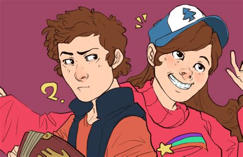 Dipper and Mabel by LuckySquid on DeviantArt