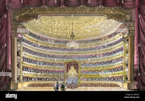 La Scala Milano Stock Photo Alamy