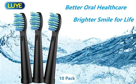 Electric Toothbrush Heads for Fairywill - Replacement Brush Heads Compatible with FW-507/508/551 ...