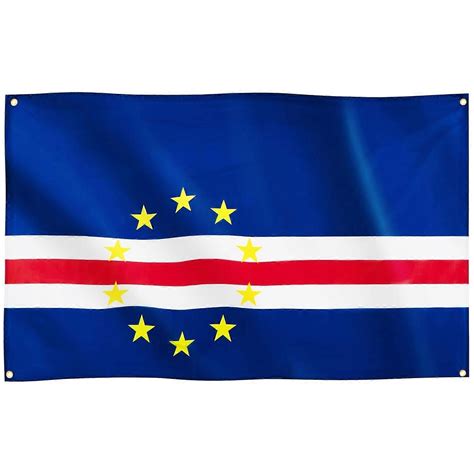Cape Verde Flag,Eyelet In Every Corner, Cabo Verde National Flag, Cape