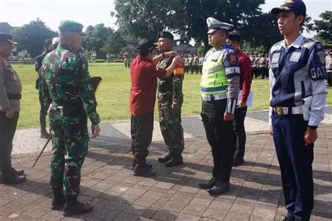 400 Personel Gabungan Di Wonosobo Siap Amankan Operasi Ketupat Candi