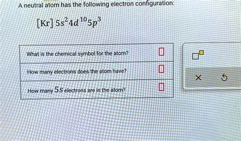 A Neutral Atom Has The Following Electron Configuration Kr 5s24d 1o5p