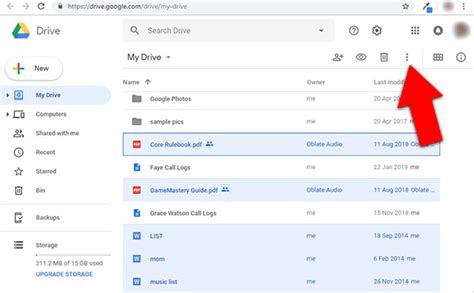 files  google drive  phone  pc
