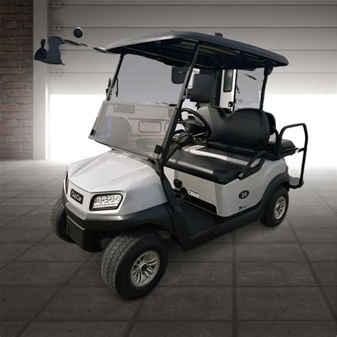 Golf Cart 4 Seater Club Car Tempo Gray 28 Blue Blood Golf Cart