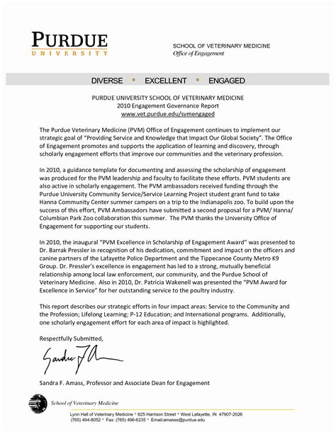 30 Purdue Letter Of Recommendation | Hamiltonplastering