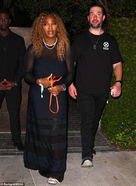 Serena Williams Turns Up The Glam Factor On Her Way To A Star Studded