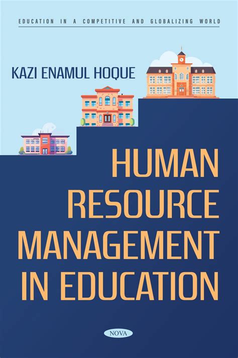 Human Resource Management In Education Nova Science Publishers