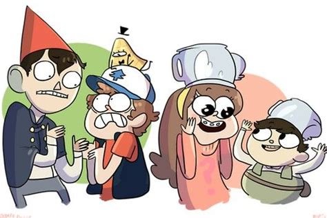 Yay Another Over The Garden Wall And Gravity Falls Mash Up Over The Garden Wall Cartoon