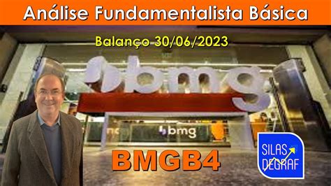 Bmgb Banco Bmg S A An Lise Fundamentalista B Sica Prof Silas