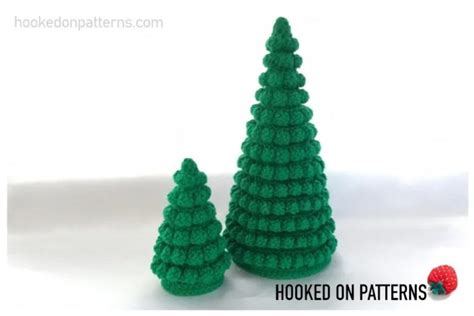 12 Free Christmas Tree Crochet Patterns Made By Gootie