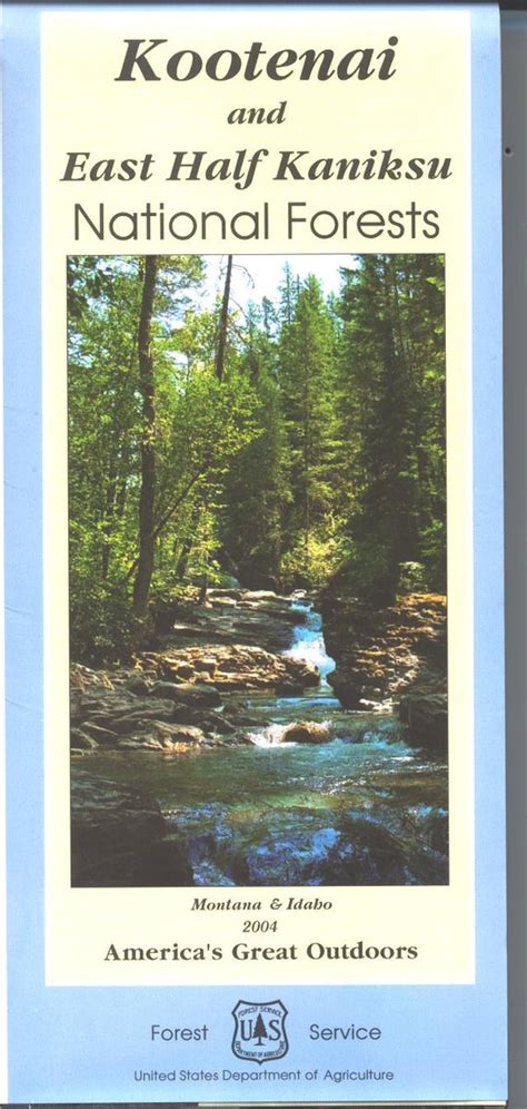 Map: Kootenai National Forest ID Kaniksu East – Public Lands ...