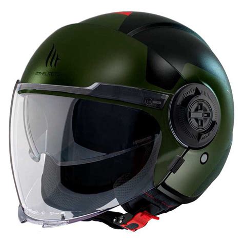 Mt Helmets Viale Sv S Beta Open Face Helmet Black Motardinn