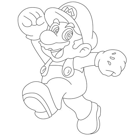 How To Draw Mario Super Mario Brothers