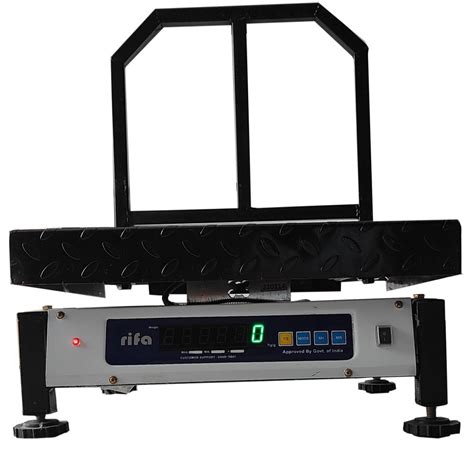 Rifa Stainless Steel Electronic Movable Weighing Scale At Rs In Kota