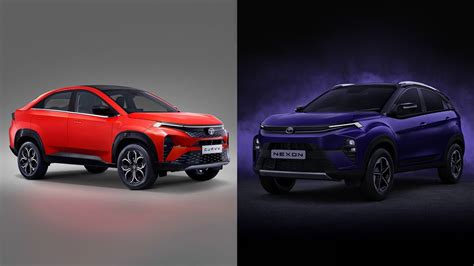 Tata Curvv Vs Tata Nexon A Detailed Comparison Of Compact Suvs