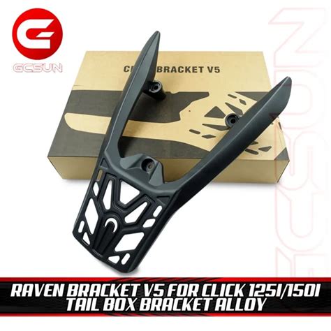 Raven Bracket V For Honda Click I I Tail Box Bracket Alloy