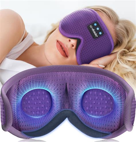 Amazon Lc Dolida Sleep Mask With Bluetooth Headphones Bluetooth