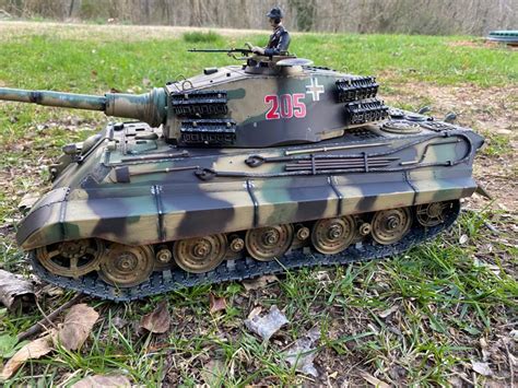 Heng Long German King Tiger Henschel Professional Edition 1 16 Scale Heavy Tank Rtr Hlg3888