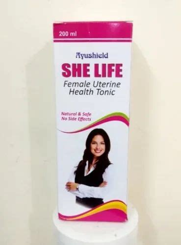 Liquid She Life Female Uterine Tonic Packaging Type Bottle Packaging