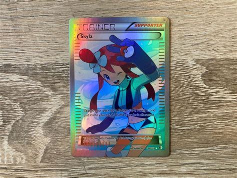 Skyla Boundaries Crossed Holographic Custom Made Pokemon Proxy Card