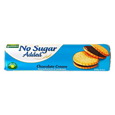 Gullon No Sugar Added Chocolate Cream Biscuits 250g The Pantry Basket