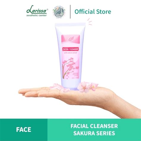 Jual Facial Cleanser Sakura Brightening Series Larissa Normal Dry