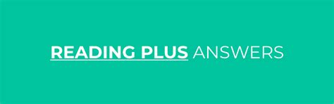 Reading Plus Answer Keys All Levels And Stories Answerskey