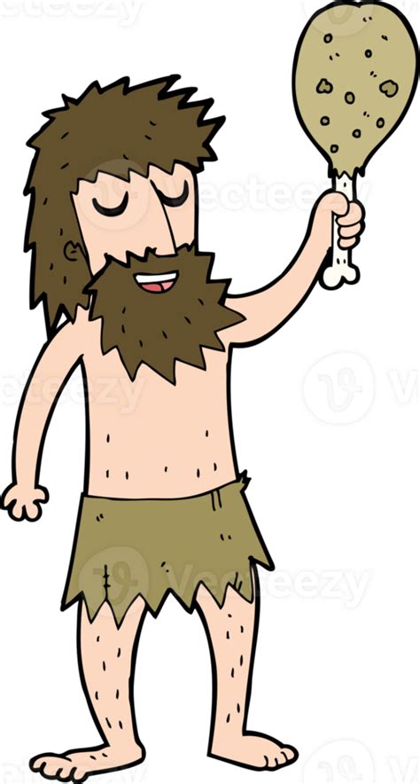 Cartoon Cave Man 45201329 Png